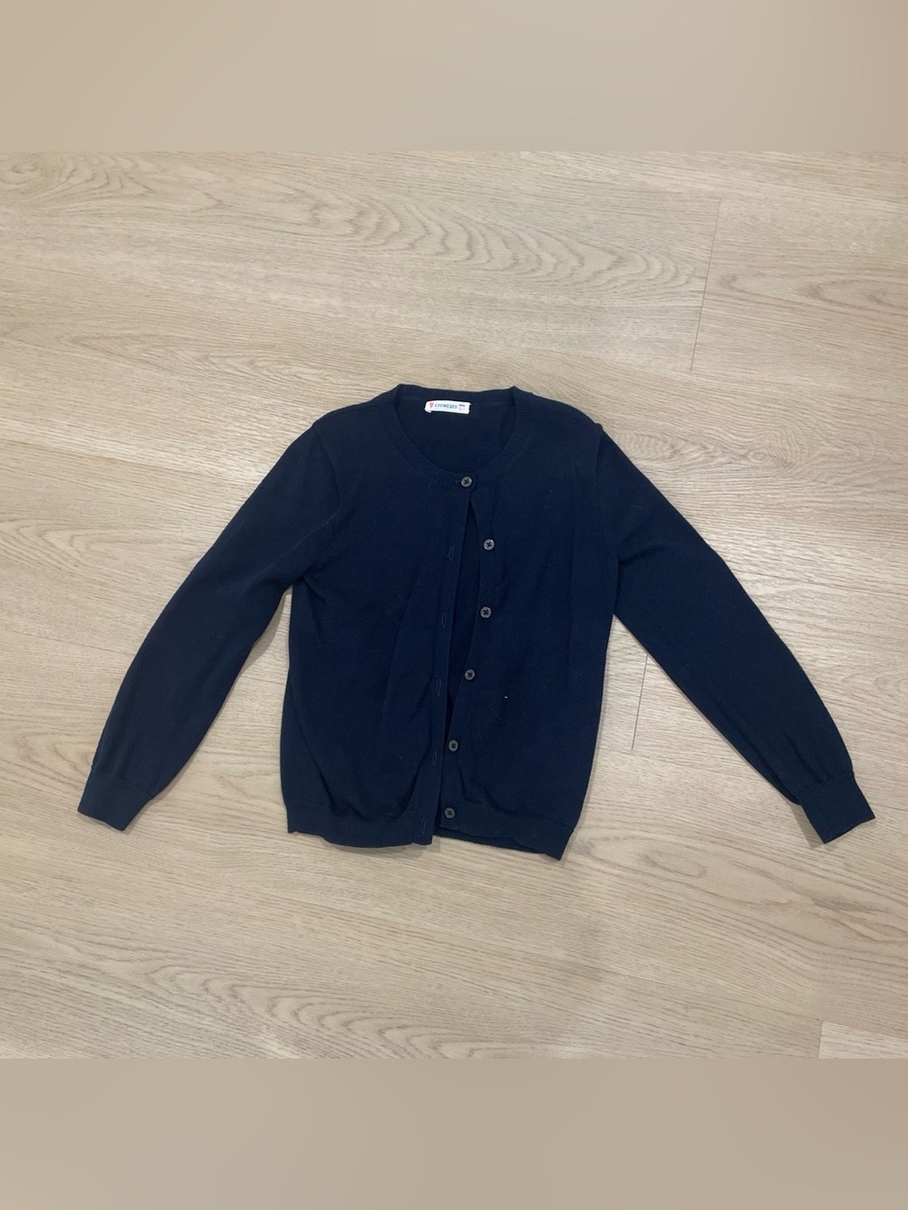 Crewcuts Navy Blue Girls' Button Cardigan